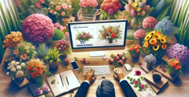 como vender flores online